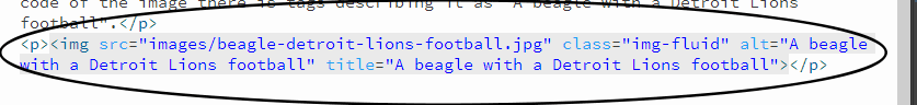 Code example